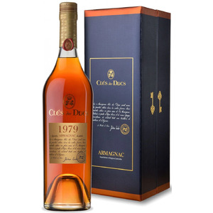 Арманьяк "Cles des Ducs" Millesime, Armagnac AOC, 1979, gift box, 0.7 л