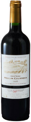 Вино Chateau Moulin Courrech, Cotes de Bordeaux AOC, 2016