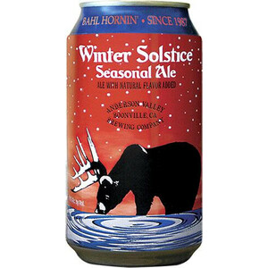 Пиво Anderson Valley, Winter Solstice, in can, 355 мл