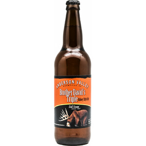 Пиво Anderson Valley, "Brother David's Triple" Abbey Style Ale, 0.65 л