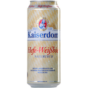 Пиво "Kaiserdom" Hefe-Weissbier, in can, 0.5 л