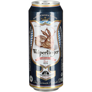 Пиво "Wolpertinger" Das Traditionelle Helle (Russia), in can, 430 мл