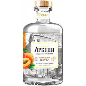 Водка "Арбени" Абрикосовая, 0.5 л