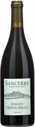Вино Domaine Franck Millet, Sancerre Rouge AOC, 2018