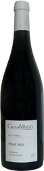 Вино Guy Allion, "Les Parcs" Pinot Noir, Touraine AOC, 2017