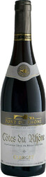 Вино Raoul Clerget, Pont du Rhone, Cotes du Rhone AOC, 2017