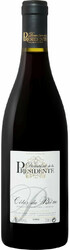 Вино Domaine de la Presidente, Cotes du Rhone AOC Rouge, 2018
