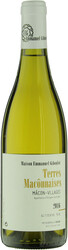 Вино Emmanuel Giboulot, "Terres Maconnaises" Blanc, Macon-Villages AOC, 2016