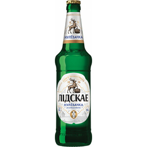 Пиво "Лидское" Нулёвочка, безалкогольное, 0.5 л