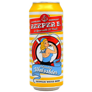 Пиво "Reeper B." Blondes Weissbier, in can, 0.5 л