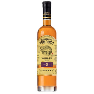 Коньяк "Душевный Тбилиси" 5-летний, 0.5 л