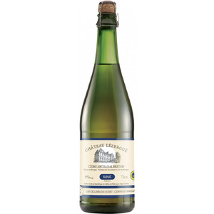 Сидр Chateau Lezergue, Cider Artisanal Breton Brut, 0.75 л
