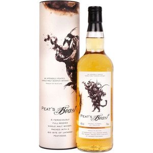 Виски Peat's Beast, Single Malt, in tube, 0.7 л