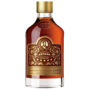 Коньяк ККЗ, "Пять звездочек", 100 мл