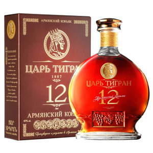 Коньяк "Царь Тигран" 12-летний, в подарочной коробке, 0.7 л