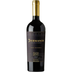 Вино "7 Hermanos" Syrah Gran Reserva, 2018