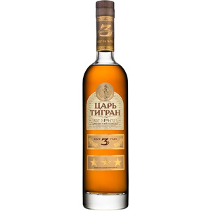 Коньяк "Царь Тигран" 3-летний, 0.5 л