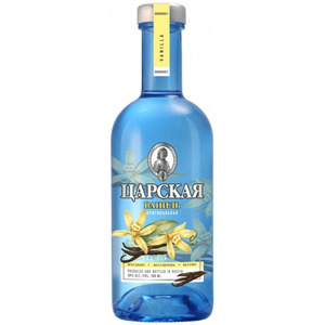 Водка "Царская" Оригинальная Ваниль, 0.5 л