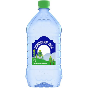 Вода Шишкин Лес питьевая негазированная, 1л