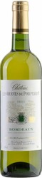 Вино "Chateau Les Graves de Pompeyrat" Blanc, Bordeaux AOC, 2011