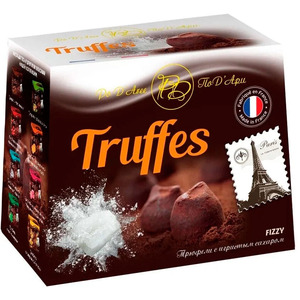 Шоколад Mathez, "PoD'Aree" Truffles with Sparkling Sugar, 160 г