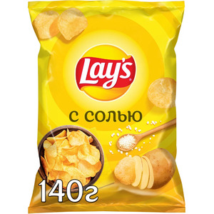 Чипсы картофельные Lay`s с солью 140 г