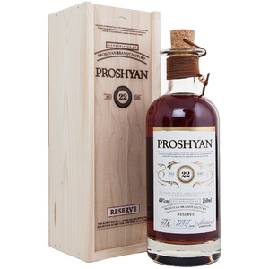 Коньяк "Proshyan" Reserve 22 Years Old, wooden box, 0.75 л