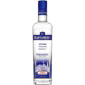 Водка "Парламент" Классик, 0.5 л