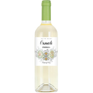 Вино "Ornato" Inzolia, Sicilia IGT, 2020