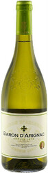 Вино "Baron d'Arignac" Blanc Demi-Sec