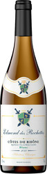 Вино "Edmond des Rochettes" Cotes du Rhone Blanc AOC, 2018
