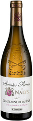 Вино "Saintes Pierres de Nalys" Blanc, Chateauneuf-du-Pape AOC, 2017