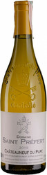 Вино Domaine Saint-Prefert, Chateauneuf du Pape AOC Blanc, 2019