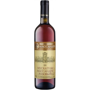 Вино Мускатель "Массандра" Розовый