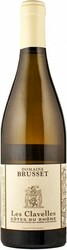 Вино Domaine Brusset, "Les Clavelles", Cotes du Rhone, 2002