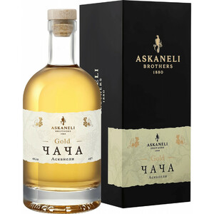 Водка Askaneli Brothers, "Gold" Chacha, gift box, 0.7 л