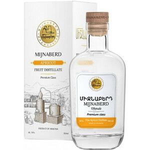 Водка "Mijnaberd" Apricot, gift box, 0.5 л