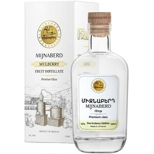 Водка "Mijnaberd" Mulberry, gift box, 0.5 л