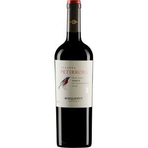 Вино Bisquertt, "Petirrojo" Reserva, Merlot, Colchagua Valley DO, 2017