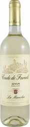 Вино "Conde de Farnals" Joven Blanco Seco, La Mancha DO, 2018