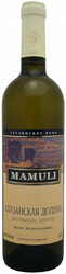 Вино Graneli, "Mamuli" Alazani Valley white, 2014