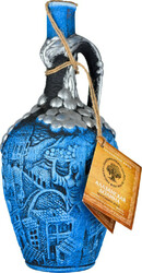 Вино Дом Грузинского Вина, Алазанская Долина Белое, в керамической бутылке