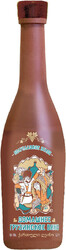 Вино GRW, "Homemade Georgian Wine" White Semi-Sweet, Clay Bottle, 0.7 л