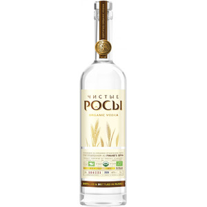 Водка "Чистые Росы" из Ржаного Зерна, 1 л