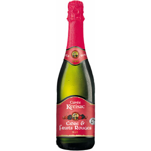 Сидр "Kerisac" Cidre et Fruits Rouges, Breton IGP, 0.75 л
