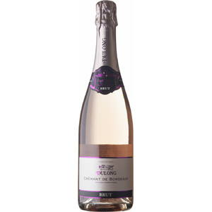 Игристое вино Dulong, Cremant de Bordeaux AOP Brut Rose