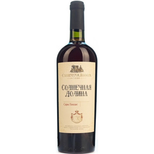 Вино "Солнечная Долина" Сары Пандас Белое сладкое