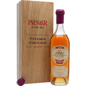 Коньяк "Prunier" Grande Champagne AOC, 1981, gift box, 0.7 л