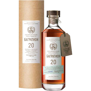 Коньяк ККЗ, "Багратион" ОС, в тубе, 0.5 л