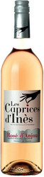 Вино Les Caves de la Loire, "Les Caprices d'Ines" Rose d'Anjou AOC, 2019